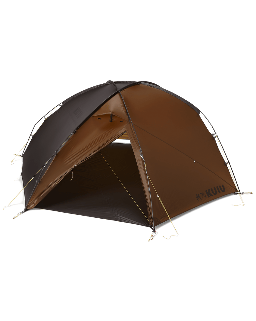 Mountain Star 3 Person Tent Set | Gunmetal-Camel