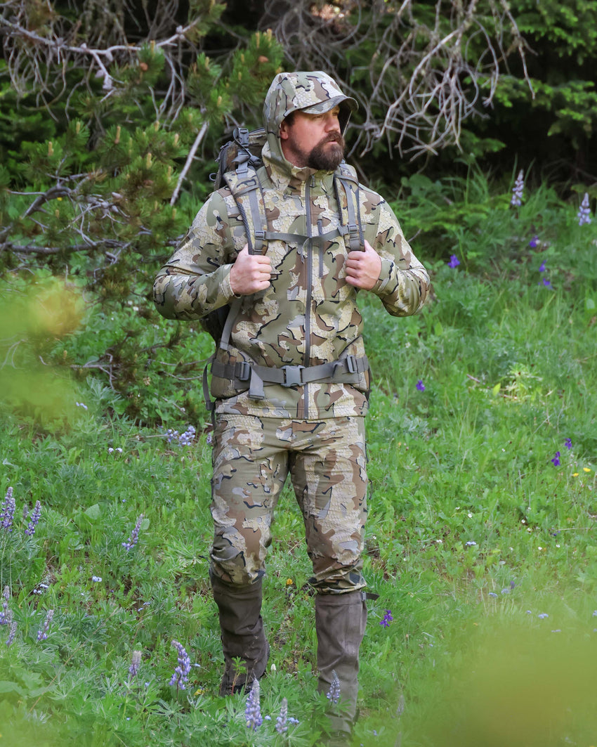 Alpine Hooded Jacket | Gunmetal
