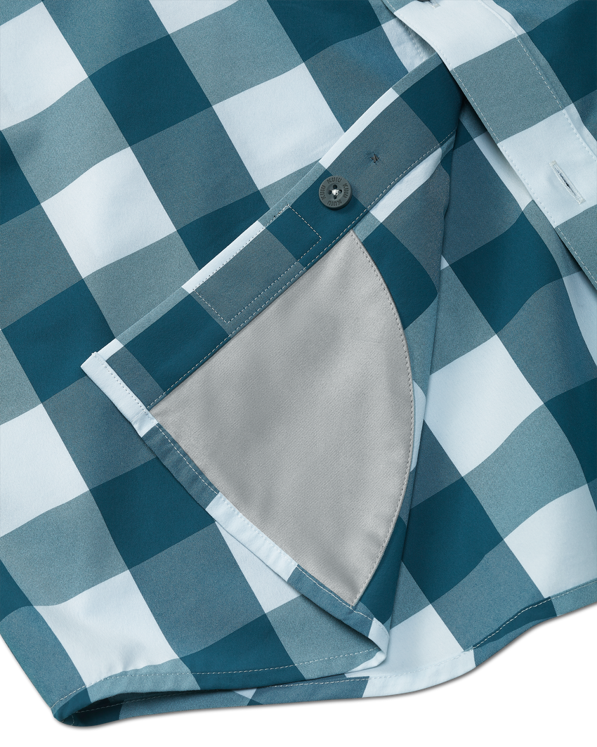 Borrego LS Shirt | Lake Plaid