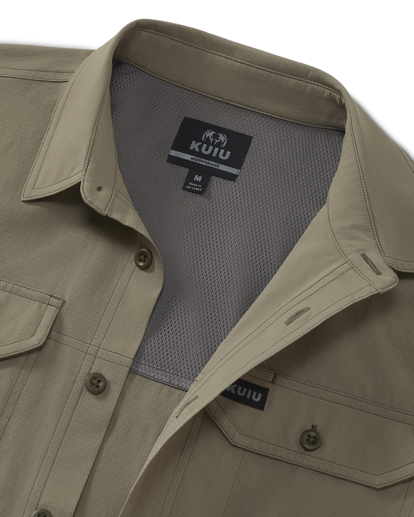 Gauge SS Work Shirt | Asphalt