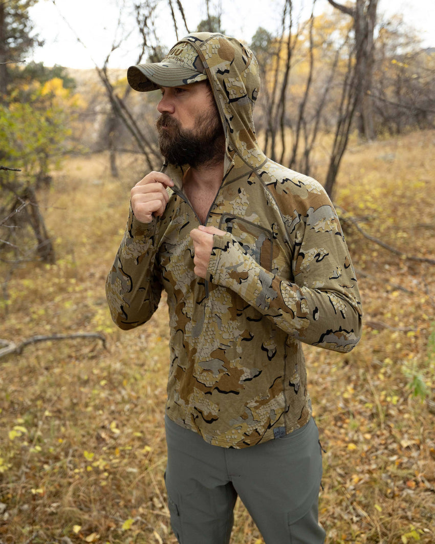 ULTRA Merino 145 Zip-T Hunting Hoodie | Verde
