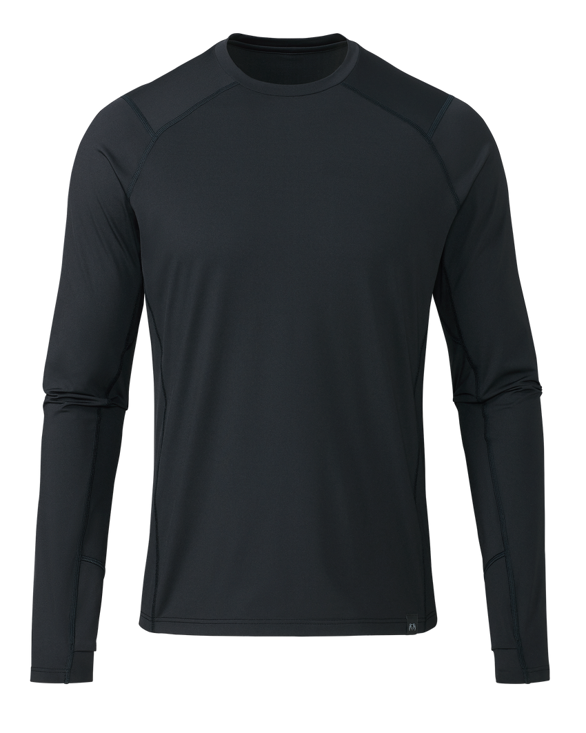 Vital S2 Long Sleeve Crew | Black