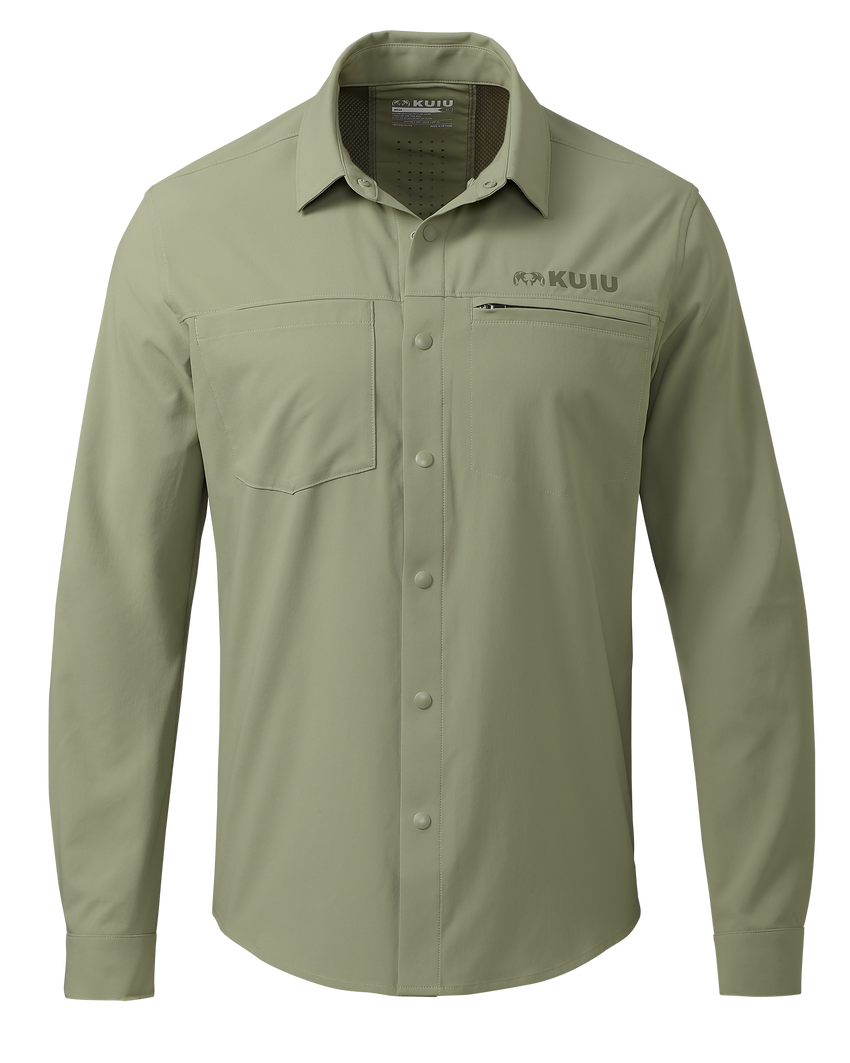 Mesa Vented LS Snap Shirt | Buckbrush