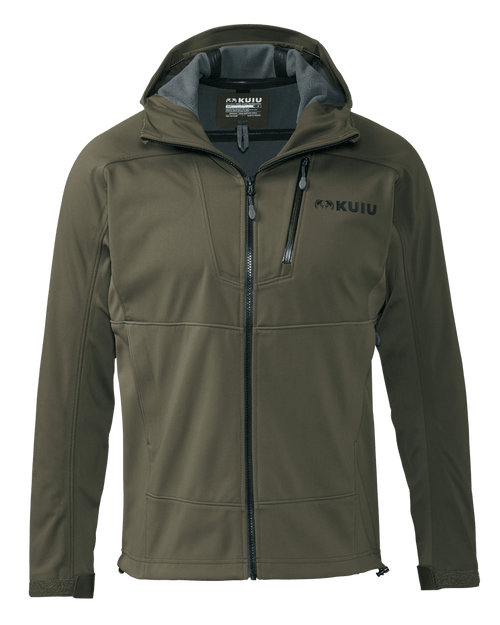 Axis Hybrid Hooded Jacket | Ash