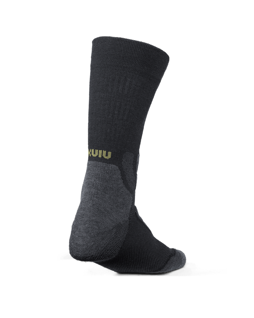 StrongWool Hybrid Crew Sock 2-Pair Pack | Grey Green