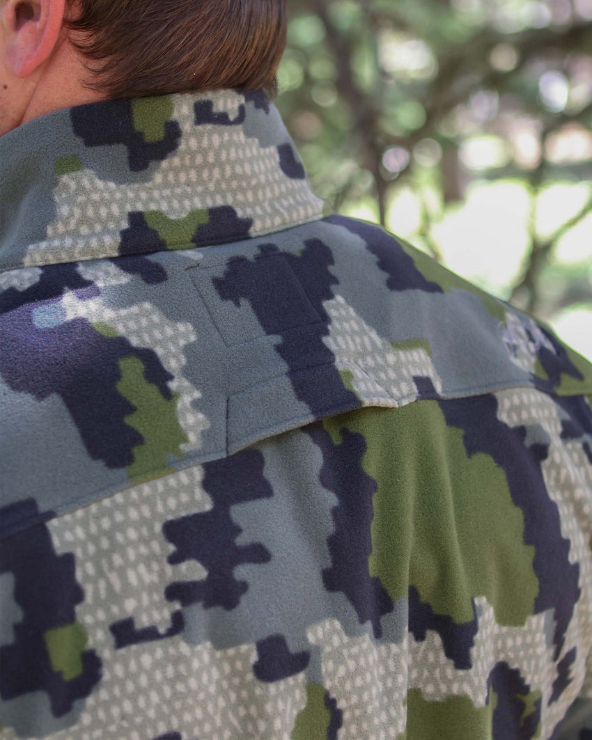 Border Fleece Full Zip | Verde